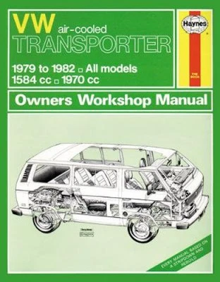 VW Transporter (air-cooled) Petrol (79 - 82) Haynes Repair Manual: 79-81 - Immagine 1 di 2