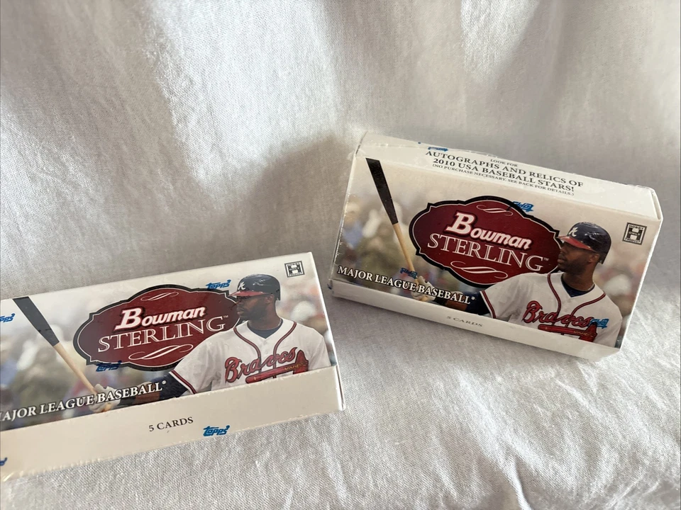 Bowman Sterling 2010 sealed small boxes sold individually 5 card pack - Image 1 of 4