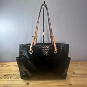 MICHAEL MICHAEL KORS Tasche schwarz Lackleder - Bild 1 von 14