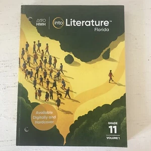 HMH Into Literature Florida, Grade 11, Softcover Text Book, Harcourt Publishing - Picture 1 of 12