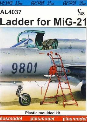 PLUSMODEL Plus Model - Ladder for MiG-21 Leiter für Modell-Bausatz - 1:48 NEU OVP tipp kit