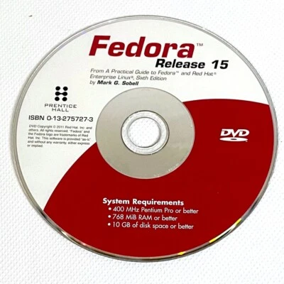 Linux Fedora Red hat 15 Enterprise Sixth Edition - Image 1 of 2