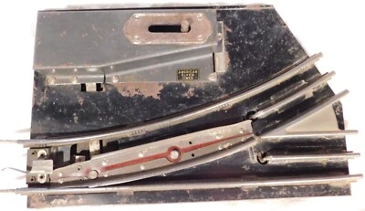 Vintage American Flyer Left Switch Track 10" Manual O-gauge Bench Tested Working - Image 1 of 4