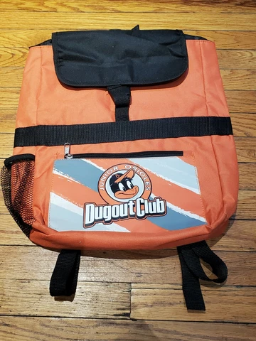 Baltimore Orioles Junior Orioles Dugout Club Backpack Orange Black Cover