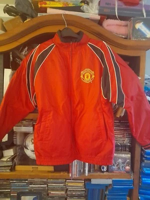 Mens Vintage Manchester United Jacket XL CHAMPIONS OF EUROPE THE PERFECT 10 RARE - Image 1 of 4