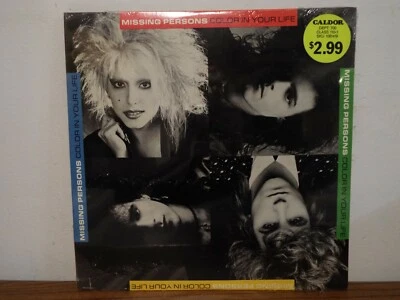 MISSING PERSONS COLOR IN YOUR LIFE SEALED LP VINYL ALBUM - Image 1 of 2