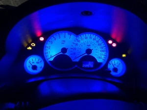 Fits Corsa C Tigra Combo 11pc LED speedo MFD TID dash conversion kit incl filter - Picture 1 of 8