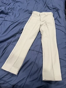 Dickies Twill Pants Khaki Boys 7 Straight Slim Fit..NEW - Picture 1 of 3