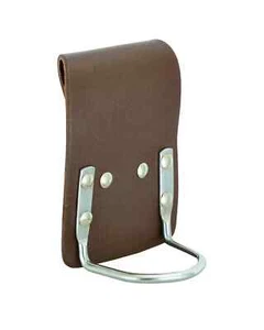 BBI BROWN 2IN1 STEEL LEATHER HAMMER HOLDER HEAVY DUTY - Picture 1 of 2