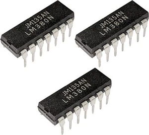 3 Pack LM380 14 Pin Audio Amplifier, 2W Linear ICs - Picture 1 of 1