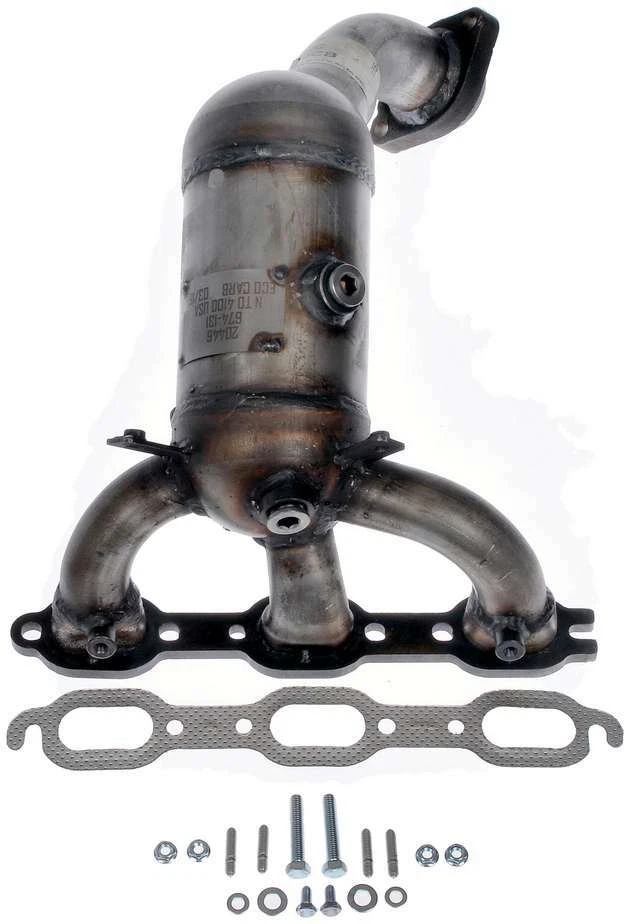 Catalytic Converter with Integrated Exhaust Manifold for 2008 Chrysler Sebring 3 Foto 1 de 1