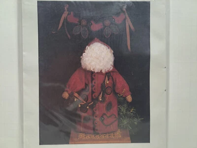 Thimbleberries Pattern - 19" Penny Rug Santa #LJ92248 (Unused) - Image 1 of 3