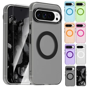 For Google Pixel 9 Pro XL/9/9 Pro Shockproof Case Mag Safe Case/Screen Protector - Picture 1 of 33