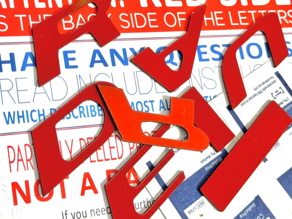 DKM | 后置发动机垫 红色 适用于水星 MARAUDER 2000 - 2004 年 非贴花 — 第 1/1 张图片