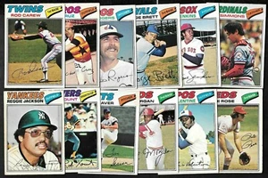 1977 OPC 77 O PEE CHEE TOPPS MLB BASEBALL CARD 133-264 + ERROR SEE LIST - Picture 1 of 275