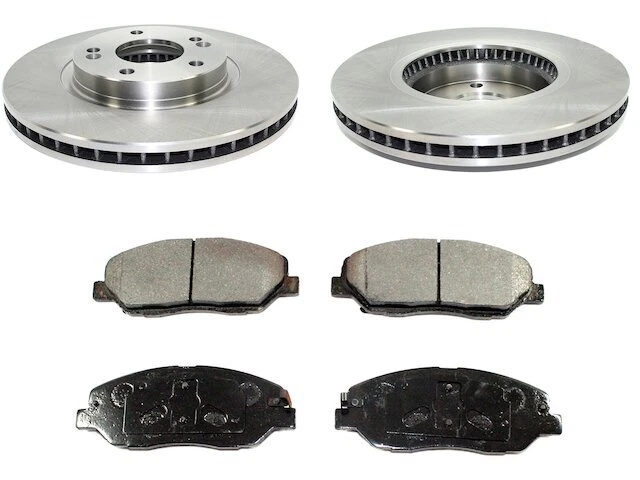 Kit de pastillas de freno y rotor delanteros DuraGo para Hyundai Santa Fe 2007-2009 14CHDY Foto 1 de 1