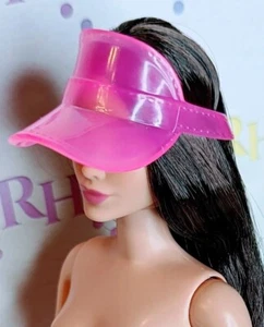 Barbie Fashion Paket Accessoires TRANSLUCENT PINK Sonnenvisier passend für CURVY MTM PUPPEN - Bild 1 von 11