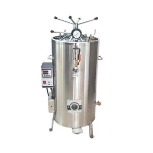 Autoclave vertical (doble pared) con bloqueo radial - Imagen 1 de 5