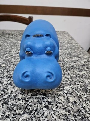  Ippopotamo  Pippo Lines by Armando Testa Pubblicità Vintage cm 30 - Immagine 1 di 4