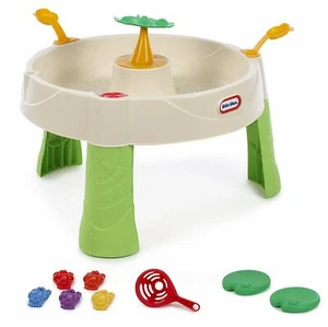 Mesa de agua Little Tikes Frog Pond - Juguete de actividad para juegos acuáticos al aire libre para niños pequeños - Imagen 1 de 5