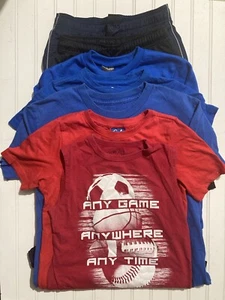 Star Wars Disney Place Sport Boy’s Clothes Bundle Size 8 Short Sleeve Tops Pants - Picture 1 of 18