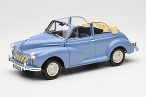 150137030 Morris Minor Cabriolet Cabriolet Blue Minichamps 1/18 - Foto 1 di 8