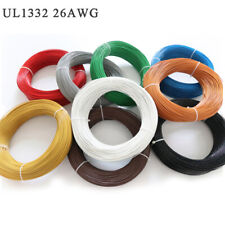 UL1332 26AWG PTFE Electronic Wire Oil Resistance Alkali Resistance Multi-colours