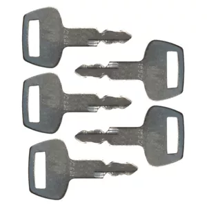 HD62 Pack of 5 Keys for Sunward Excavator Models 70 90 - Picture 1 of 5