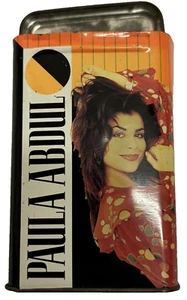 Paula Abdul Vintage 1991 Rock Express Bubble Gum Case Poster - Picture 1 of 10