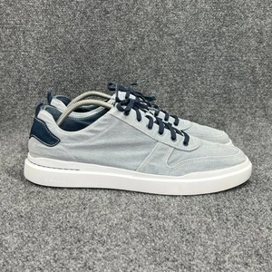 Zapatillas deportivas de lona Cole Haan GrandPro Rally para hombre talla 14W azul bajo encaje - Imagen 1 de 11