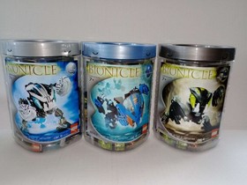 LEGO BIONICLE 8578 GAHLOK-KAL/8565 KOHRAK/8561 NUHVOK Lot Of 3 NEW SEALED