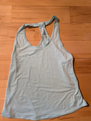 MJS BY SOFFE Green Racerback Tank Size Large - Image 1 of 2
