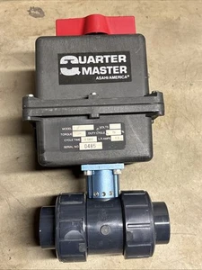 NEW NO BOX Asahi America Quarter Master A94WJ 1-1/4” Duo-Bloc EPDM Ball Valve - Picture 1 of 7