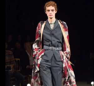 UNDERCOVER 16SS Runway Striped Blazer - Picture 1 of 8
