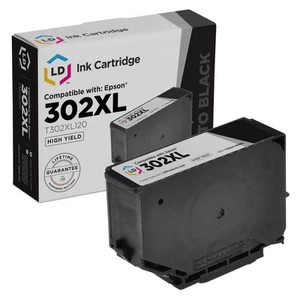 Replacement Epson 302XL T302XL120 HY Photo Black Ink for Expression XP-6000 - Picture 1 of 9