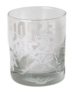 Vaso de whisky de tequila Espolon de 4" con logotipo en la parte inferior raro nuevo - Imagen 1 de 4