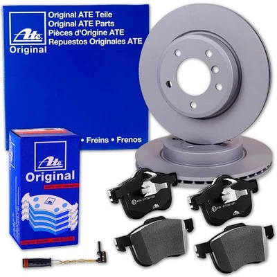 ATE BREMSSCHEIBEN 318mm + BELÄGE VORNE für MERCEDES C-KLASSE W205 S205 A205 C205 - Bild 1 von 4