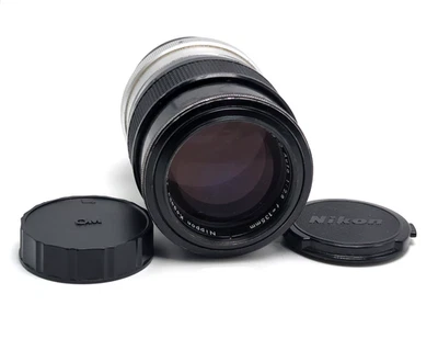 Nikon Nikkor-Q Auto 135mm f/2.8 Non Ai MF Lens Vintage w/ Caps - Image 1 of 4