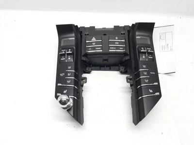 Controle de temperatura dianteiro Climatronic 7P5907040AD Porsche Cayenne 2011-2016 fabricante de equipamento original  - Imagem 1 de 4