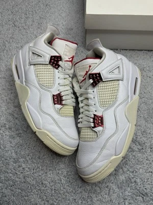 Talla 10.5 - Air Jordan 4 Retro Rojo Metálico Foto 1 de 4