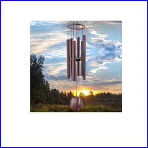 Carillones de viento de metal únicos de 36 pulgadas - sonido de tono profundo para uso en interiores/exteriores - Imagen 1 de 9