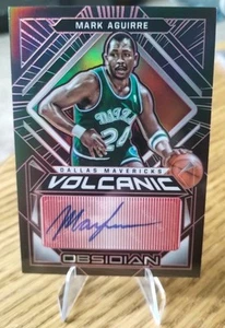 2020-21 Panini Obsidian Volcanic Signatures Mark Aguirre Auto Red /5 #VOL-MAG - Picture 1 of 3