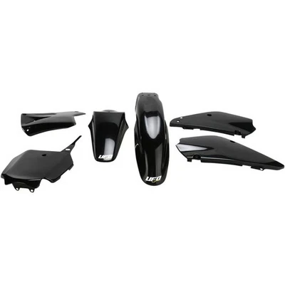 Kit de carrocería completa UFO Plastics - negro moto sucia SUKIT405-001 Foto 1 de 4