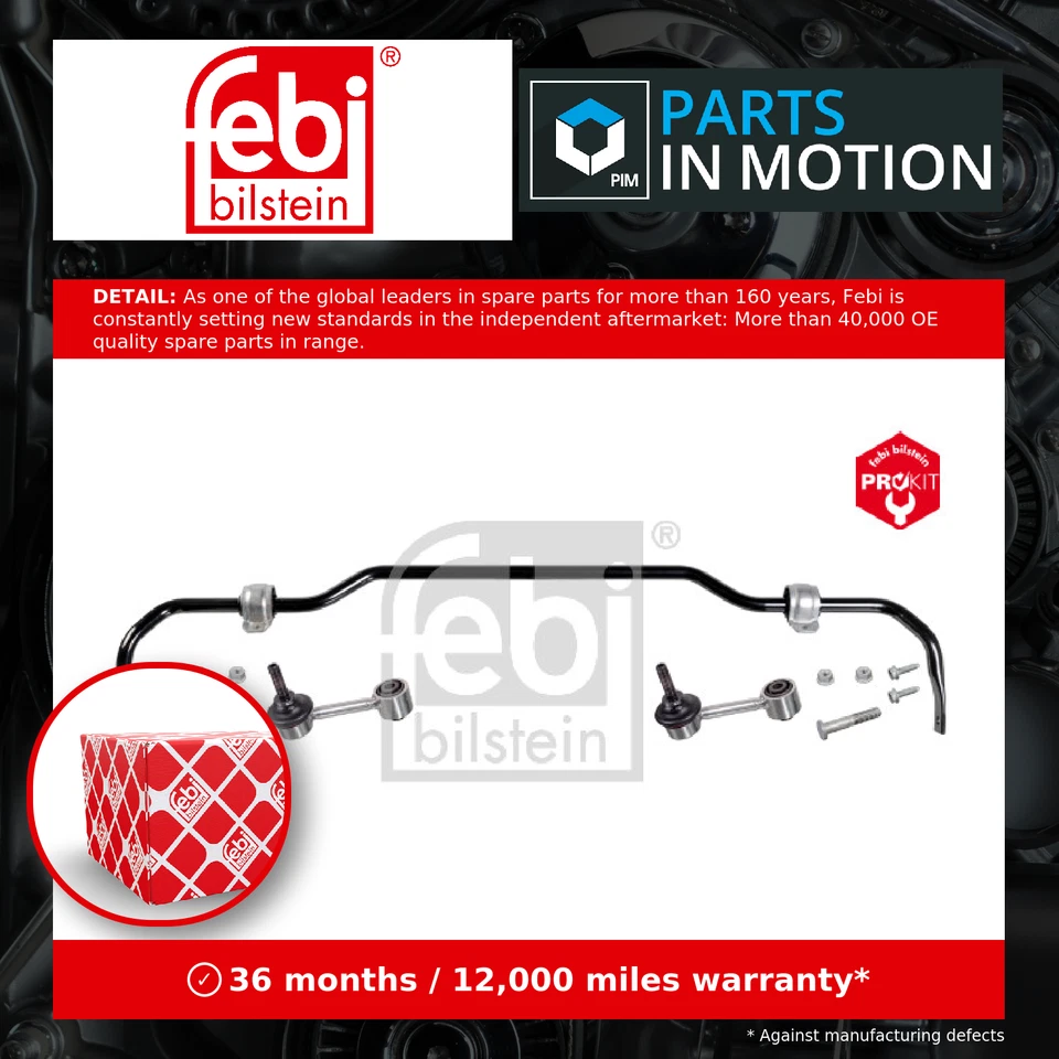 Anti Roll Bar Rear 174934 Febi Stabiliser 1K0511305DS 1K0511305DSS1 1K0511409BB - Image 1 of 4