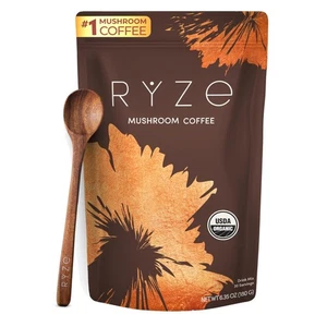 Caffè ai Funghi Tostatura Lieve con Olio MCT - 30 Porzioni di Benefici per la Salute - Foto 1 di 10