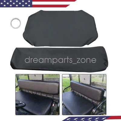 New UTV Seat Covers for Kawasaki Mule 2500 2510 3000 3010 Diesel 4X4 Black - Изображение 1 из 4