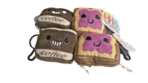 Set of 2 Magnetic Plush Inseparables - Coffee (G3) - Picture 1 of 2