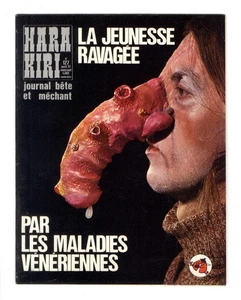 HARA KIRI n°127 avril 1972  Maladies vénériennes  GEBE / WOLINSKI / REISER  TTBE - Picture 1 of 2