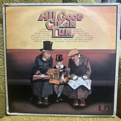 ALL GOOD CLEAN FUN (1971 2 x LP) PROG/PSYCH/BLUES ROCK COMPILATION  1ST UK PRESS - Image 1 of 4