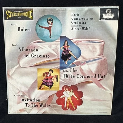 LONDON Blueback CS 6077 RAVEL Bolero, FALLA, WEBER - Paris - FFSS WB DG ST LP. - Image 1 of 4